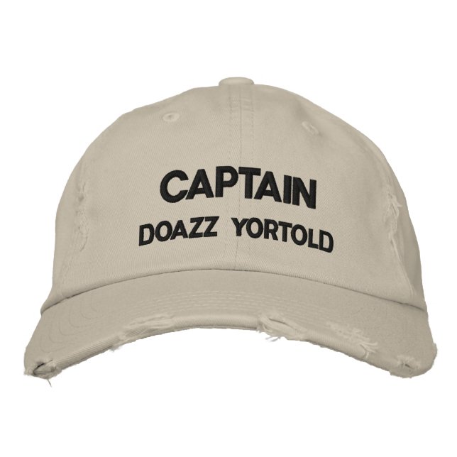 CAPTAIN DOAZZ YORTOLD BRODERAD KEPS (Framsida)