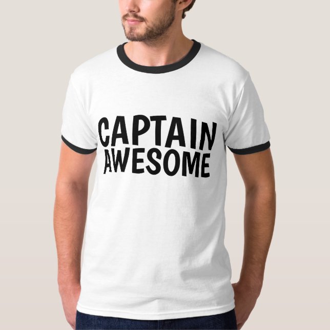 CAPTAIN FANTASTISK, Funny Manar, T-shirts & Tees (Framsida)
