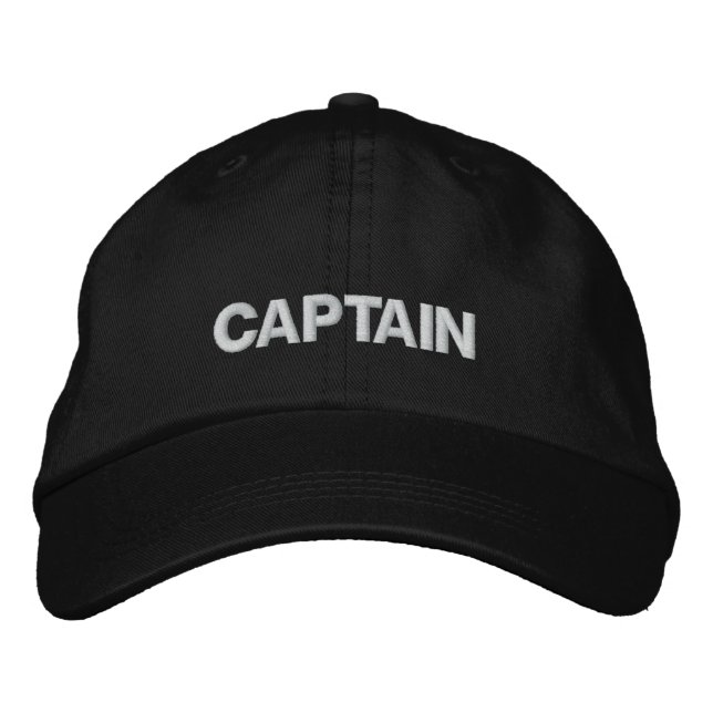CAPTAIN HAT BRODERAD KEPS (Framsida)