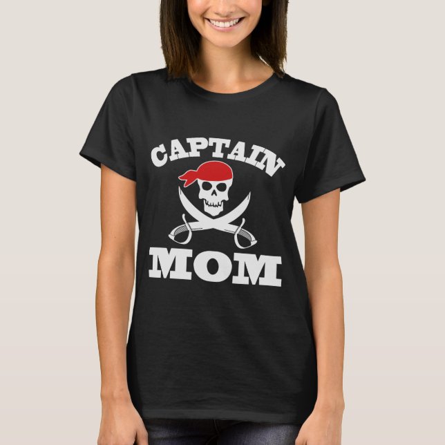 CAPTAIN MAMMA PIRAT TRÖJA (Framsida)