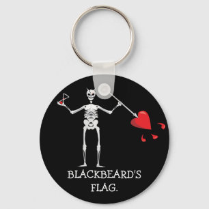 CAPTAIN MAYFLOWER'S Blackbeard Flagga Nyckelring