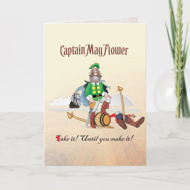 CAPTAIN MAYFLOWER'S RUM DIARIES. KORT (Framsida)