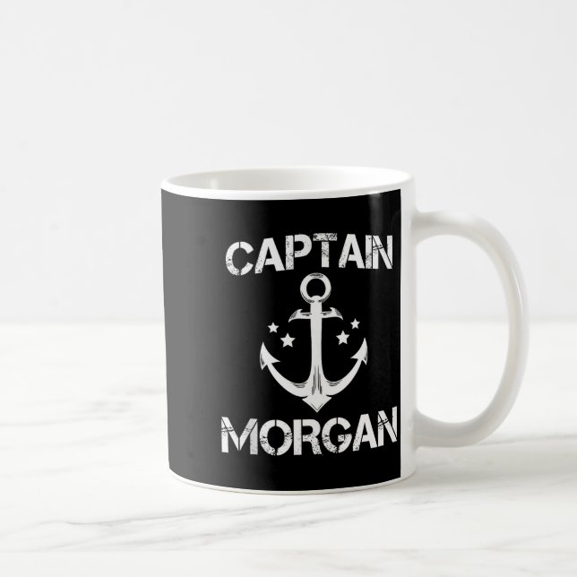 Captain Morgan Funny Birthday Ised Surname Clan Gi Kaffemugg (Höger)