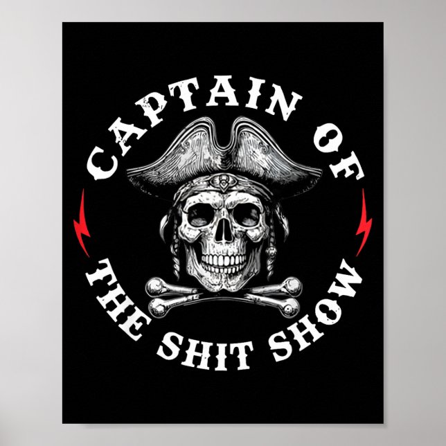 Captain Of The Show  Poster (Framsidan)