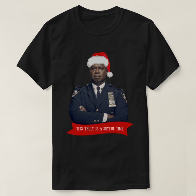 Captain Raymond Holt - Christmas  Classic T-Shirt (Design framsida)