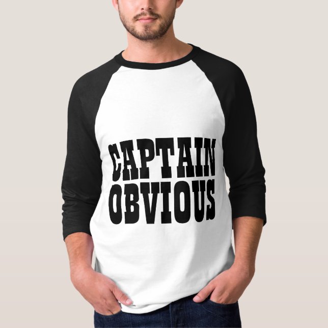 CAPTAIN UPPENBARA T-Shirts (Framsida)