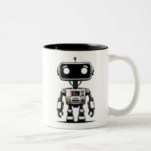 Captcha Robot - jag är en Robot Två-Tonad Mugg