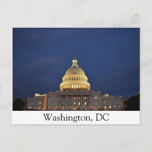 Captiol i Washington, DC Vykort