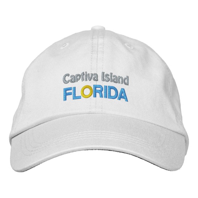 CAPTIVA ISLAND BRODERAD KEPS (Framsida)