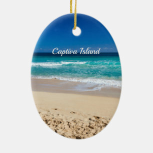 Captiva Island, Florida Julgransprydnad Keramik