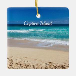Captiva Island, Florida Julgransprydnad Keramik