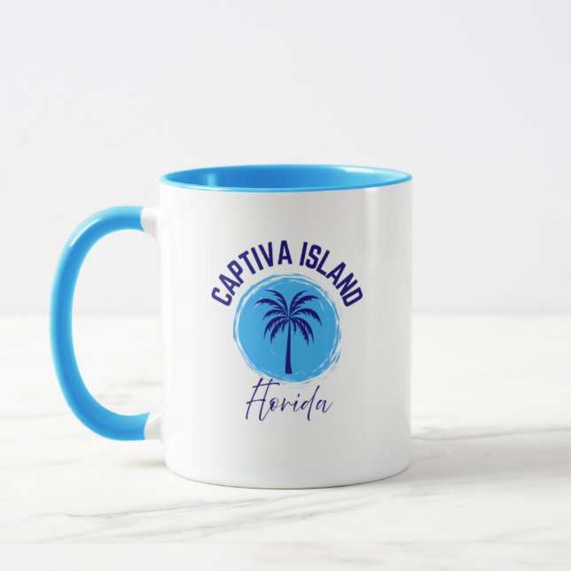 Captiva Island Florida Kaffe Mugg (Vänster)
