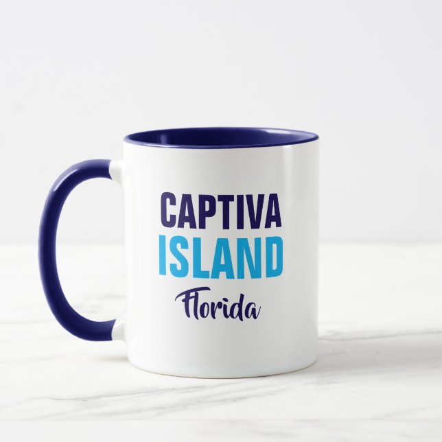 Captiva Island Florida Kaffe Mugg (Vänster)
