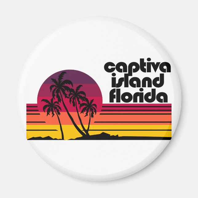 Captiva Island Florida Magnet (Framsidan)
