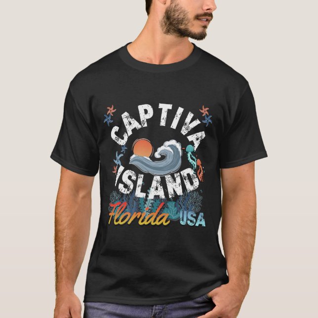 Captiva Island, Florida T Shirt (Framsida)