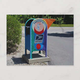 Captiva Island Mailbox - vågrät Vykort