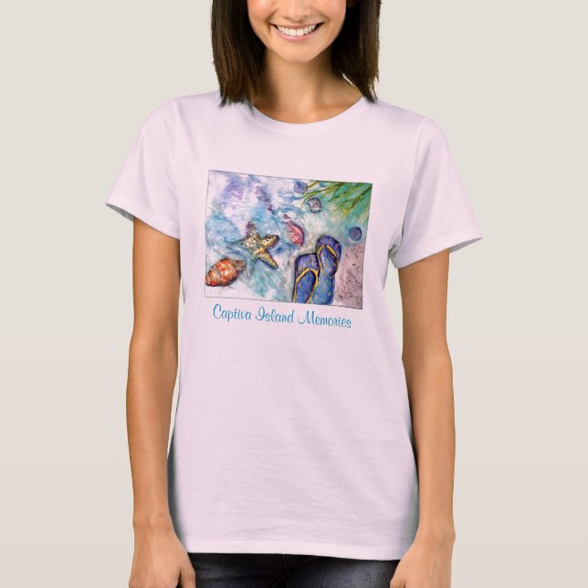 Captiva Island Memories Tee Shirt (Framsida)