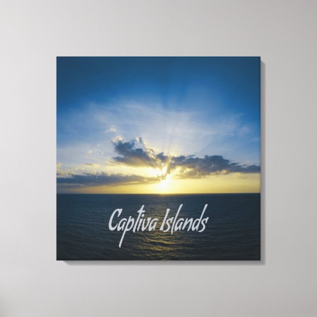 Captiva Islands Florida Canvastryck (Framsida)