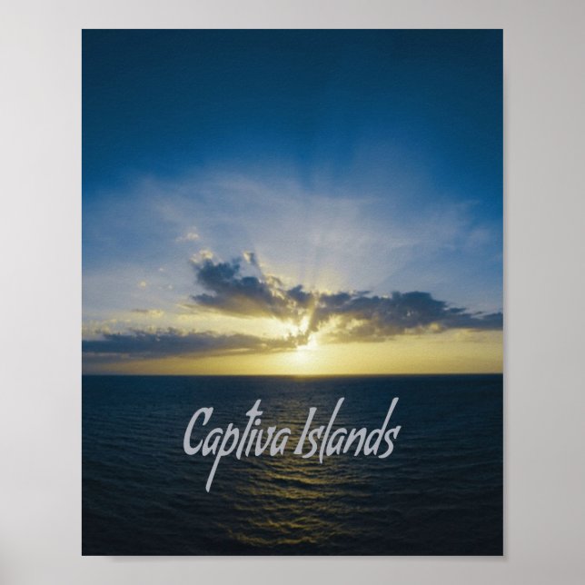 Captiva Islands Florida Poster (Framsidan)