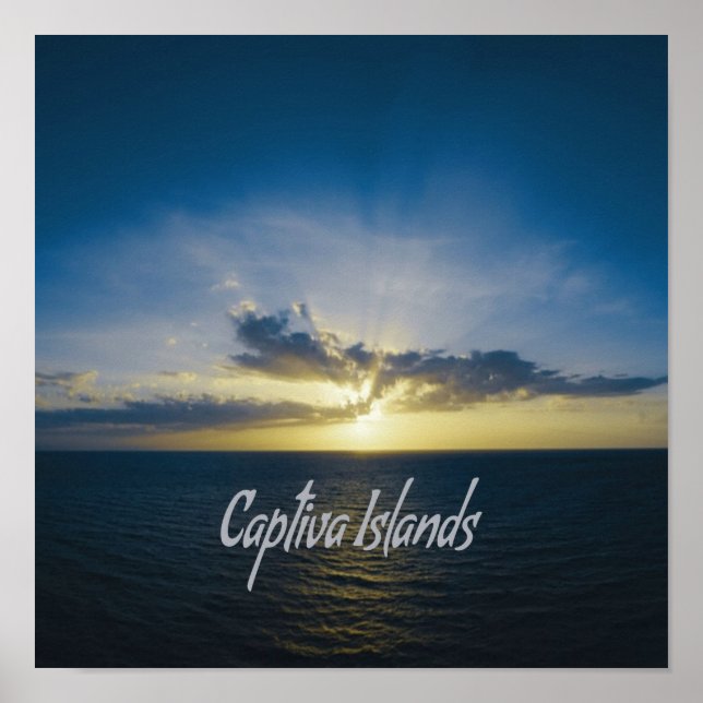 Captiva Islands Florida Poster (Framsidan)