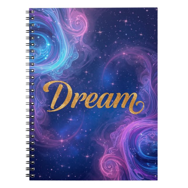 Captivating Dream Spiral Classic Notebook Journal Anteckningsbok (Framsidan)