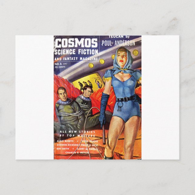 Captive Astronauts Vykort (Framsida)