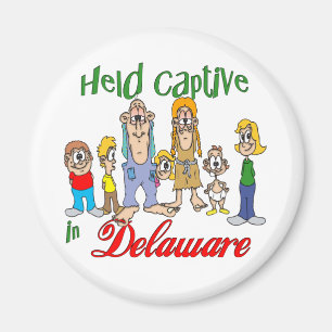 Captive i Delaware Magnet