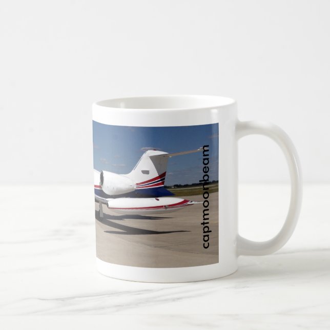 CAPTMOONBEAM Learjet 35A Kaffemugg (Höger)