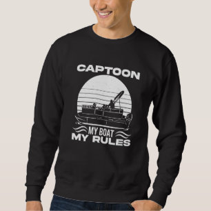 Captoon My Boat My Regler 1 Lång Ärmad Tröja