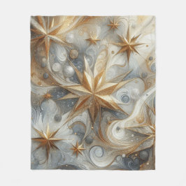 Capture Art Winter Scene & Snö och Ice Crystals Fleecefilt