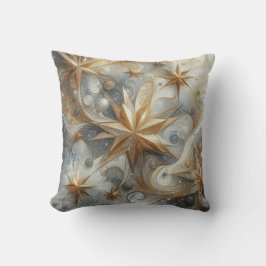 Capture Art Winter Scene & Snö och Ice Crystals Kudde