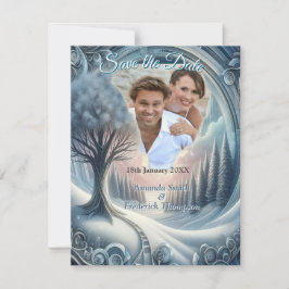 Capture Art Winter Scene & Snö och Ice Crystals Meddelande