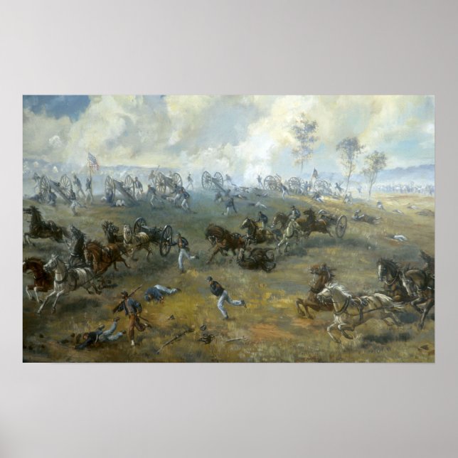 Capture of Rickett's Battery - 1964 Poster (Framsidan)