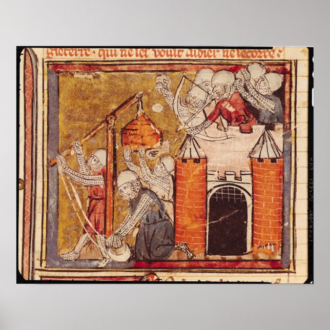 Capture of Rouen, Grandes Chroniques de Poster (Framsidan)