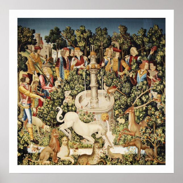Capture of White Unicorn Poster (Framsidan)