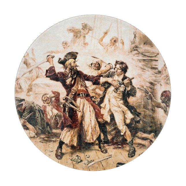 Capture, Pirat Blackbeard, drottning Anne's Reveng (Framsidan)