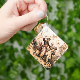 Capture, Pirat Blackbeard, drottning Anne's Reveng Nyckelring