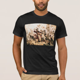 Capture, Pirat Blackbeard, drottning Anne's Reveng T Shirt