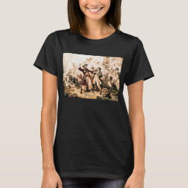 Capture, Pirat Blackbeard, drottning Anne's Reveng T Shirt