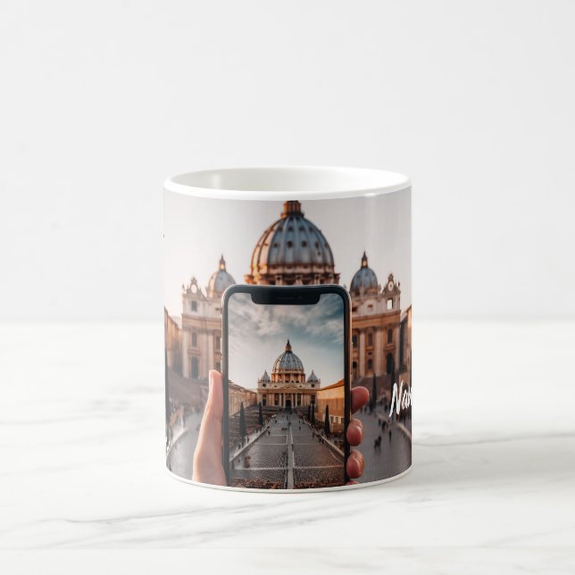 Captured Vatican: Mug for Rome Enthusiasts Kaffemugg (Center)