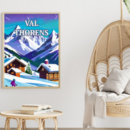 Capturez la Magie de Val Thorens Poster