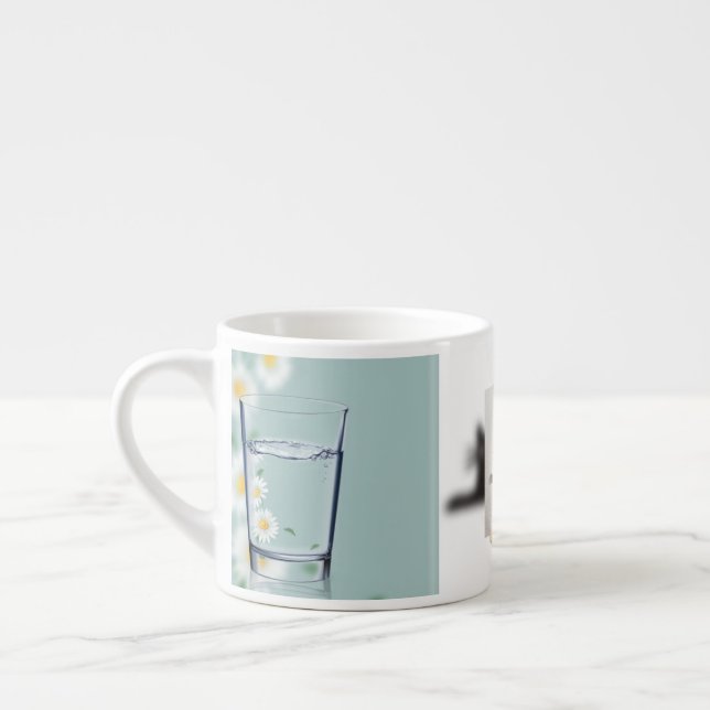 Capuccino mugg espressomugg (Vänster)