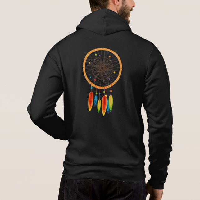 capuche du Capteur de rêves T Shirt (Baksida)