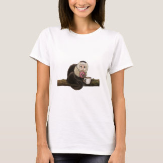 Capuchin Cappuccino Monkey Coffee23 T Shirt