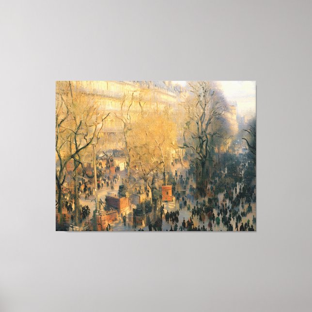 Capucines Boulevard Canvastryck (Framsida)