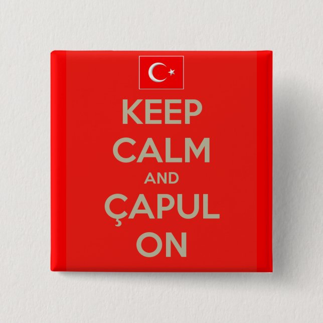 Capulcu knäppas - behållalugn och Capul på Knapp (Framsida)
