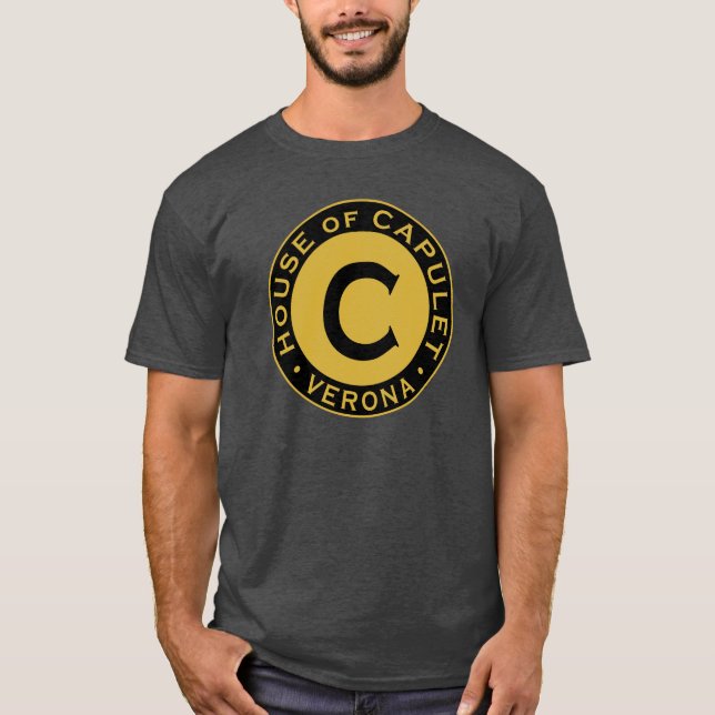 Capulets hus (Romeo och Juliet) T Shirt (Framsida)