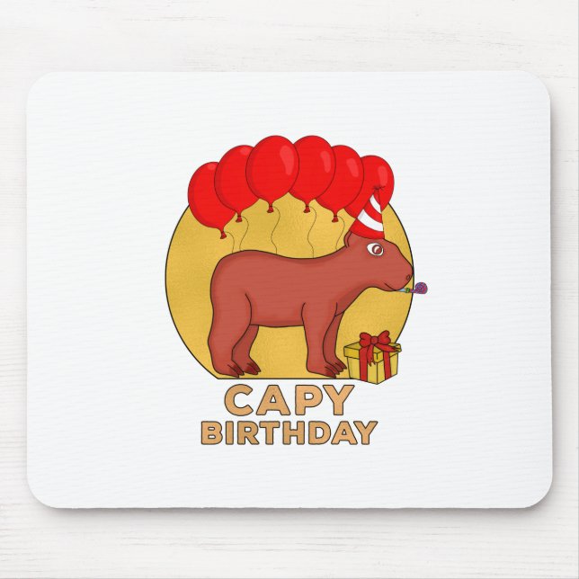 Capy Birthday Musmatta (Framsidan)