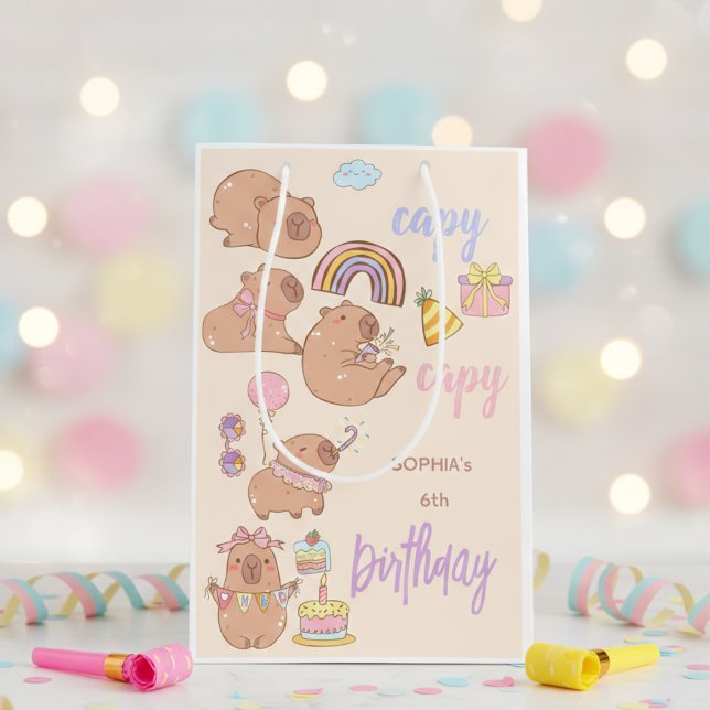 Capy capy birthday (Skapare uppladdad)