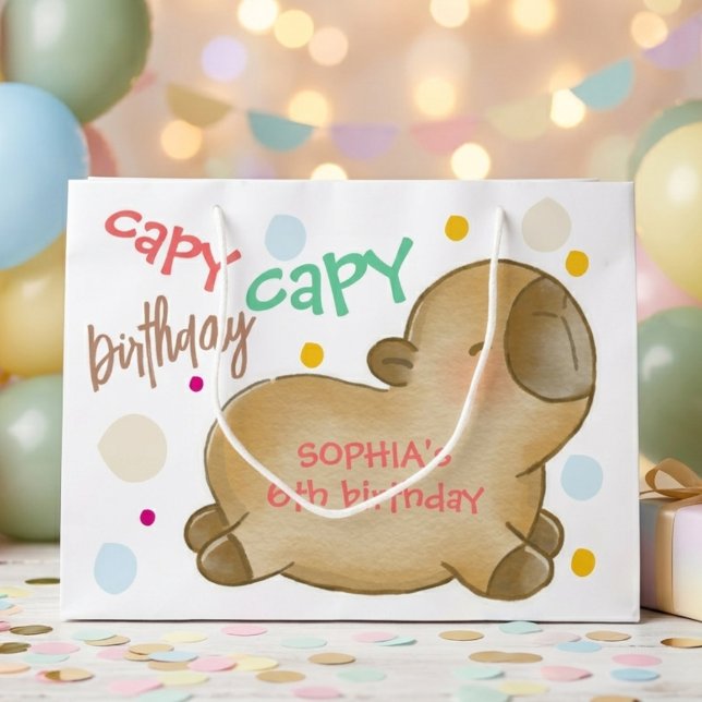 Capy capybara födelsedag (Skapare uppladdad)